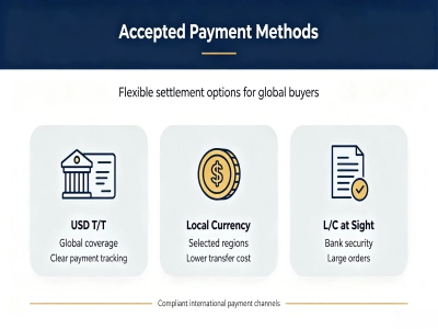Which payment method can you choose?